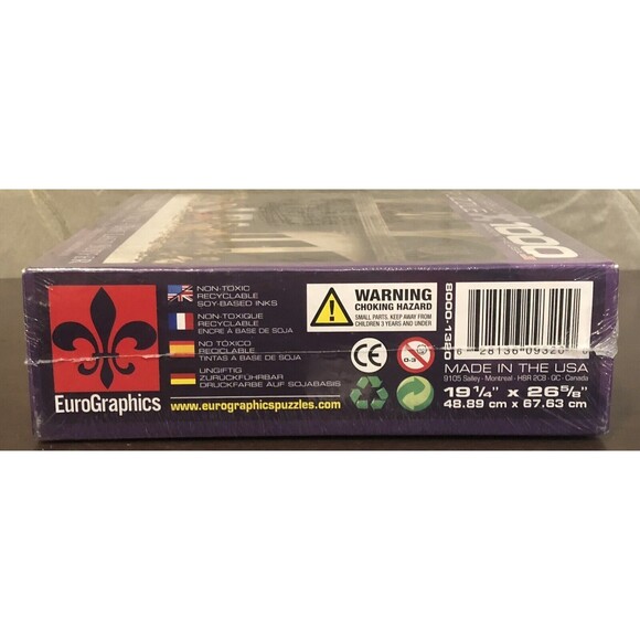 EuroGraphics The Last Supper Jigsaw Puzzle 1000pc Leonardo Da Vinci Art NEW - Picture 5 of 6